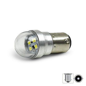 Світлодіодна автолампа P21W BA15S 4 SMD 12V 59759 фото