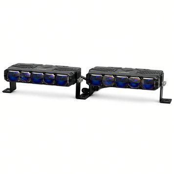 Лазерні фари Bi-LED Sanvi S500W 75/108W ближнє + дальнє світло 6000K 9-16V (2шт) 124619 фото