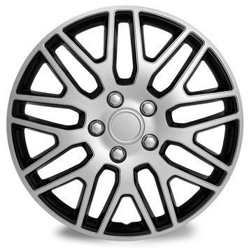 Колпаки колесные Elegant Dakar Silver - Black R14 122242 фото