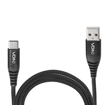 Кабель Voin 4201C USB - Type-C 3А 1m Black (CC-4201C BK) 121761 фото