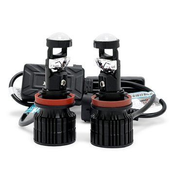Світлодіодні Mini лінзи DriveX LE-07 LED H11 12V-32V 55W 6000K (2шт.) 108771 фото