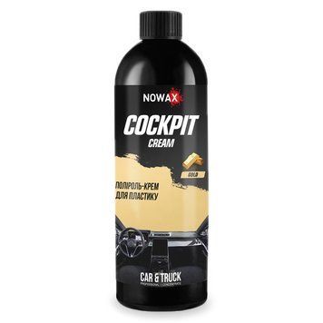 Крем-поліроль для пластику Nowax Cockpit Cream Gold 750 мл (NX75020) 124117 фото