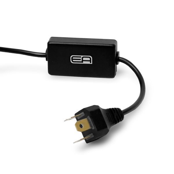 Автолампы светодиодные Mini линзы Bi-Led Н4 М01H 50W 5000K 10000Lm белый + желтый свет 12-24V 121895 фото