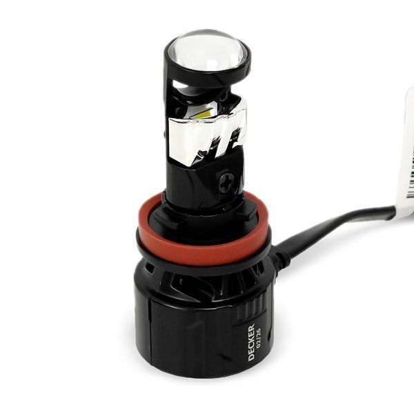 Світлодіодні Mini лінзи Decker LED GL-02 H11 45W 5000K 8000Lm 9-32V (2шт.) 122866 фото