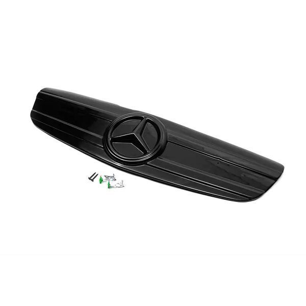 Зимняя накладка Mercedes Vito W639 2010-2015 V2 (на решетку радиатора) глянцевая DD 61610 фото