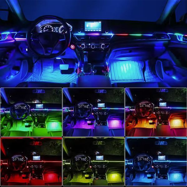 Подсветка салона Atmosphere Platinum Line RGB Ambient light 14 в 1 12V Remote APP 122632 фото