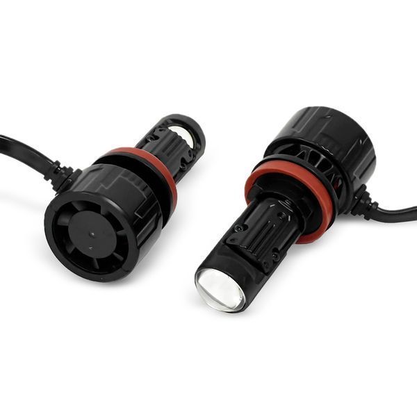 Світлодіодні Mini лінзи Decker LED GL-02 H11 45W 5000K 8000Lm 9-32V (2шт.) 122866 фото