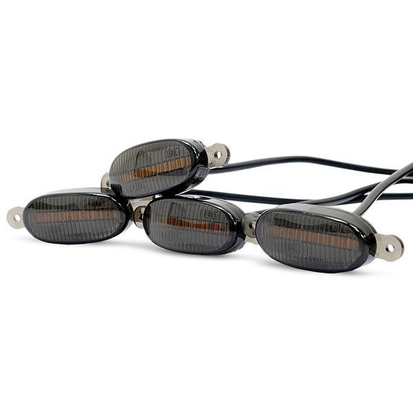 Подсветка решетки радиатора Raptor style 12 LED 24V Yellow (4шт) 109191 фото