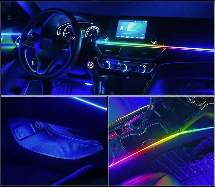 Подсветка салона Atmosphere Platinum Line RGB Ambient light 14 в 1 12V Remote APP 122632 фото