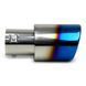 Насадка глушника HKS M8910 Одинарна Logo (BLUE) 85856 фото 2