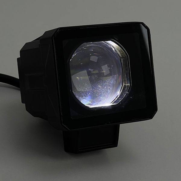 Фары диодные противотуманные LiuHJG A32 30/40W ближний свет + дальний свет + White DRL 12V (2шт) 123706 фото