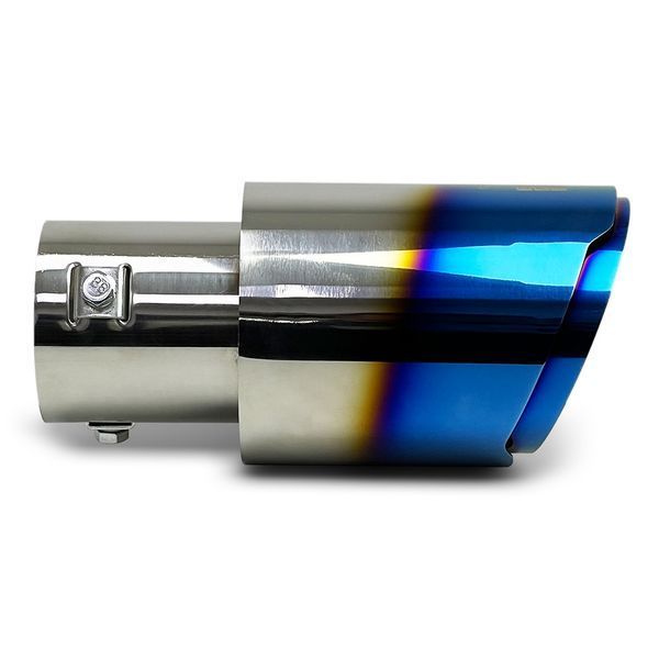 Насадка глушника HKS M8912 Одинарна Logo (BLUE) 85857 фото