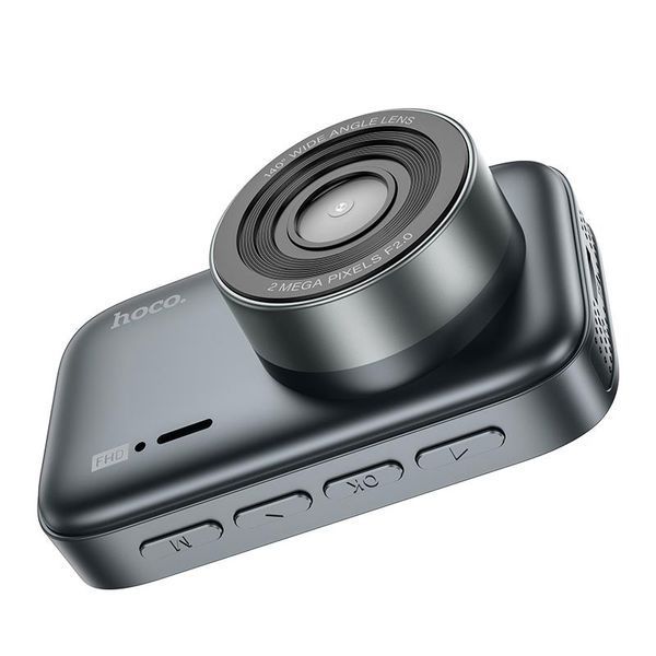 Відеореєстратор Hoco Driving Recorder DV5 3" IPS 1080P 30fps G-sensor Grey 123290 фото