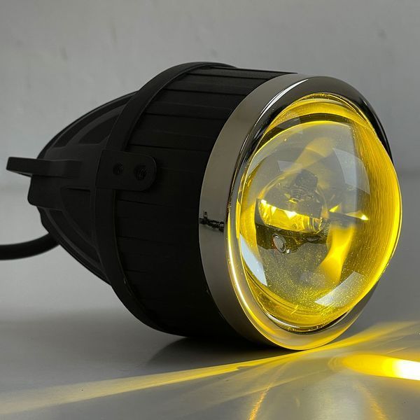 Протитуманні світлодіодні лінзи Guarand Bi-LED 3.0" HW321 50/64W 3000-6500K (2 шт) App Control 124470 фото