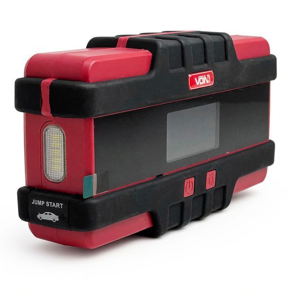 Пусковое устройство (бустер) для авто Voin JS-600 1500А + Power Bank 12000mAh 12V LED-фонарь 124625 фото