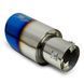 Насадка глушника HKS M8912 Одинарна Logo (BLUE) 85857 фото 3