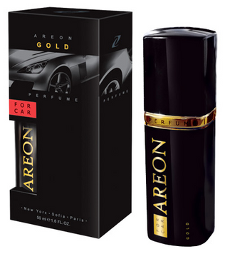 Ароматизатор Areon Perfume 50 ml - Gold спрей (Преміум-класу подарунковий) 7697 фото