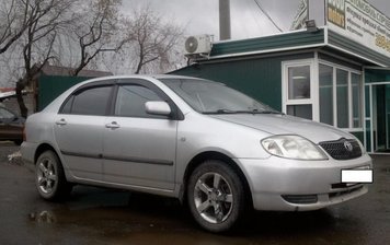 Дефлектори вікон, вітровики TOYOTA Corolla Sd 2001-2007 Cobra 9188 фото