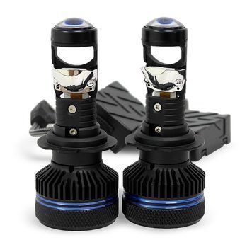 Світлодіодні Mini лінзи DriveX LE-01 PRO H7 55W CAN 9-32V 5500K (2шт.) 122623 фото