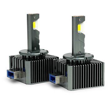 Світлодіодні автолампи DriveX D4 DLX Ultra 55W 12-24V 6000K 12000Lm (2шт.) 123044 фото