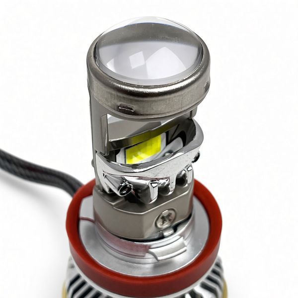 Світлодіодні Mini лінзи Yobis А-90 Н11 120W 6000K 16000Lm Canbus 12-36V (2 шт.) 124454 фото