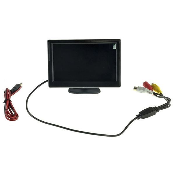 Монитор Cyclone ET-539 5" 800х480 (2 видео входа) PAL/NTSC 12-24V 123618 фото
