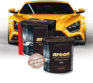 Ароматизатор Areon Sport Lux Gel 80g - Gold 95764 фото