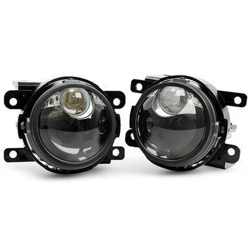 Линзы Sanvi Bi-LED 3" FOG F10 Univeral 35/55W 12V 3000K, 4300K, 5000K 10000Lm (2 шт) 122930 фото