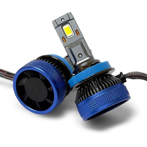 Светодиодные автолампы Pulso LC3 H11, H8, H9, H16 65W 6000K 10000Lm 9-32V (2 шт.) 121814 фото