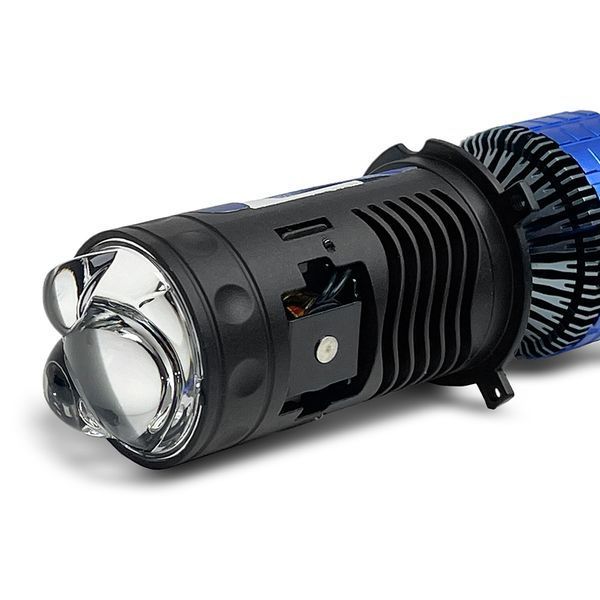 Автолампи світлодіодні Mini лінзи F90 Plus H4 70/100W Canbus 6000K 25000Lm 12V 123668 фото