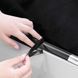 Плівка антихром Glossy Black глянсова (ширина 5 см) - 66м. 123089 фото 5