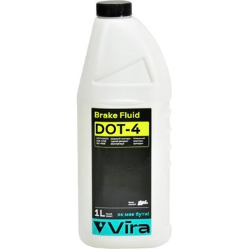 Жидкость тормозная Brake Fluid Dot 4 1л Vira 103664 фото