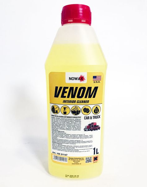 Очиститель салона Nowax Venom Interior Cleaner 1л (Концентрат) NX 01147 58182 фото