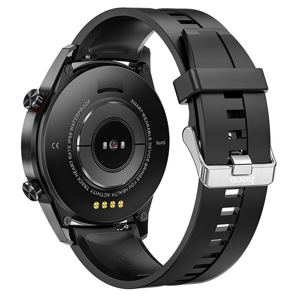 Смарт Часы Hoco Y2 Smart Watch Black для Android и IOS 107668 фото