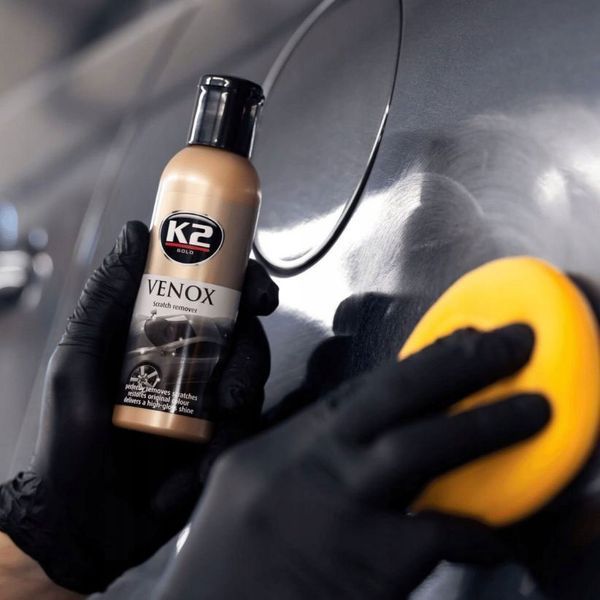 Поліроль кузова K2 Gold Venox G0501 (молочко) з губкою 180ml 107036 фото