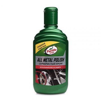 Полироль Turtle Wax Metal Polish метал (серебристый хром) (300мл) 52892 32154 фото