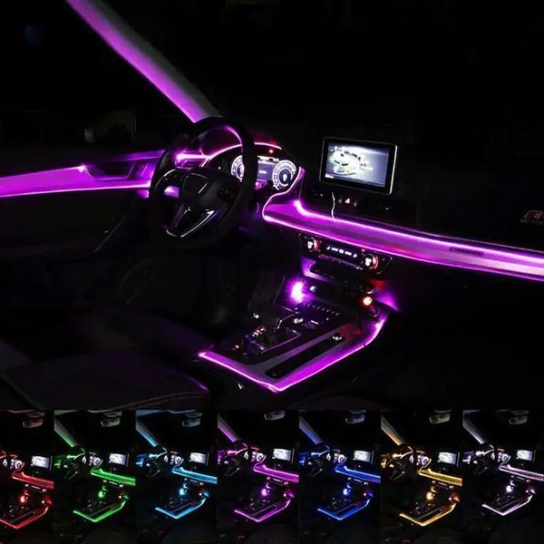 Підсвічування салону Амбієнтне Multicolor RGB AL02-RGB-APP-6 122144 фото