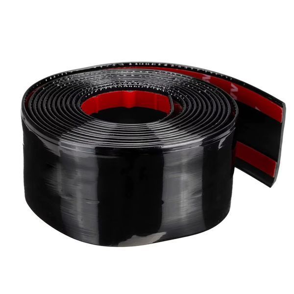 Молдинг резиновый универсальный GLOSS BLACK (ширина 7 см) - 1м 122180 фото