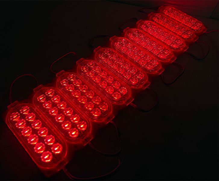 Модуль светодиодный 12 LED красный 94140 фото
