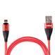 Кабель Voin 6101L RD USB - Lightning 3А 1м магнитный Red (быстрая зарядка, передача данных) (VL-6101L RD) 108628 фото 2