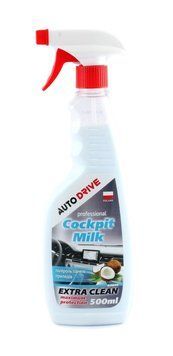 Полироль пластика AUTO DRIVE Cockpit Milk кокос AD0053 500мл 52410 фото