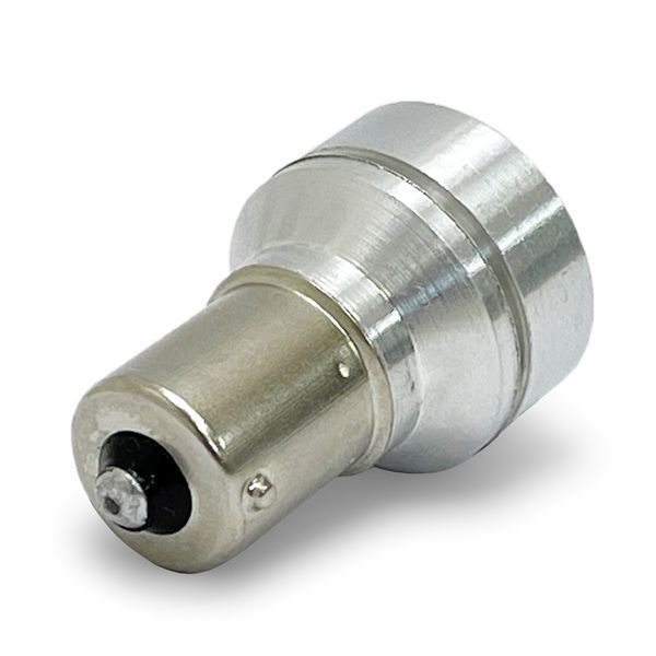 Світлодіодна автолампа P21W BA15S 10W 9 SMD Лінза 12-24V 109078 фото