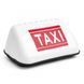 Шашка TAXI Mini Т-008 з підсвічуванням (10х6см) від прикурювача Біла 124282 фото 1