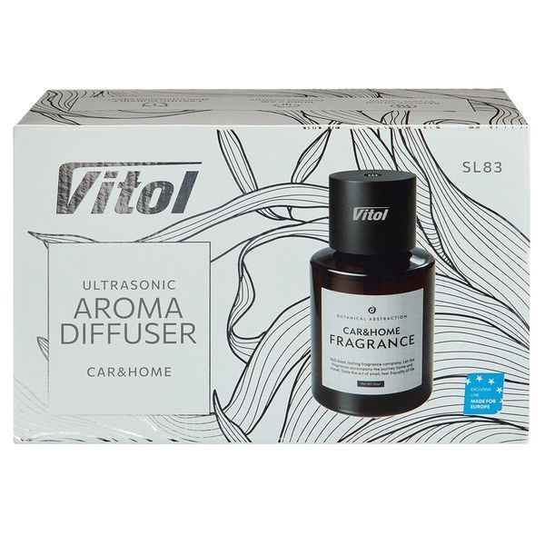 Ультразвуковий аромадіфузор Vitol Car & Home SL83 160ml 124073 фото