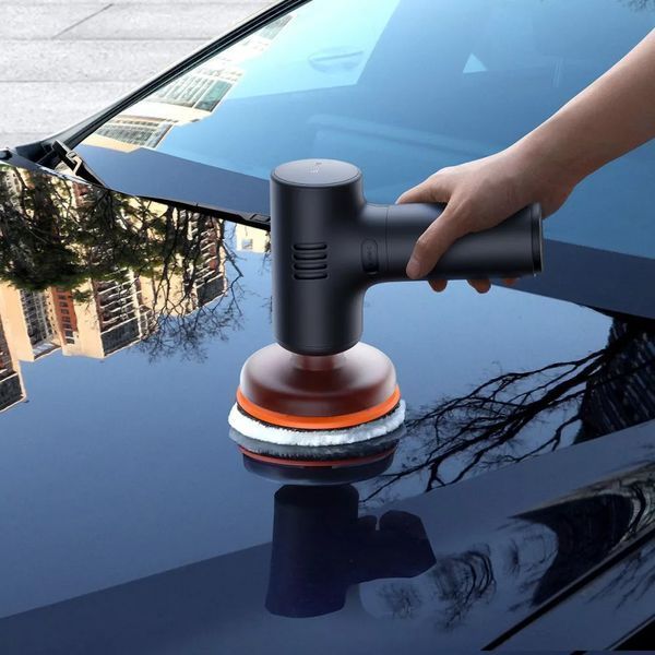 Портативная машинка для полировки автомобиля Baseus Neo Power Wireless Mini Car Waxer Lite Black 107884 фото