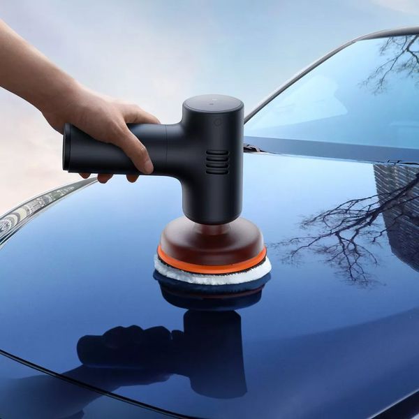 Портативная машинка для полировки автомобиля Baseus Neo Power Wireless Mini Car Waxer Lite Black 107884 фото