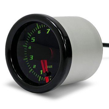 Тиск олії Ket Gauge 5204 RGB Black 52 мм 109680 фото