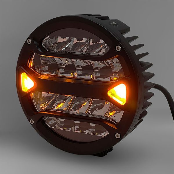 Фара робочого світла DriveX WL R-101 DLX 7 SP+DRL 18L-90W OSR 9-32V (Spot-точка + габарит) 109143 фото