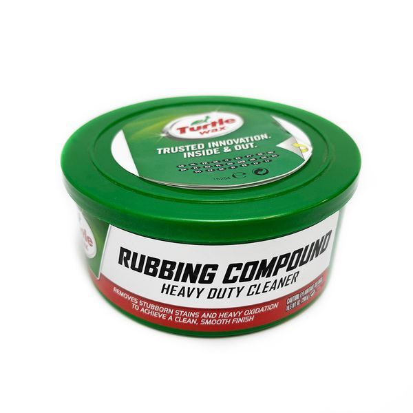 Поліроль кузова Turtle Wax Rubbing Compound (абразивна, віск карнауба) 298г 94651 фото