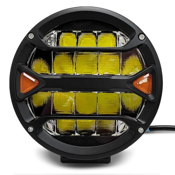 Фара робочого світла DriveX WL R-101 DLX 7 SP+DRL 18L-90W OSR 9-32V (Spot-точка + габарит) 109143 фото